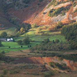 Little Langdale Tarn and Busk House